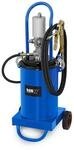 MSW 10060838 Druckluft Fettpresse Fahrbar pneumatisch 12 L, Arbeitsdruck: 6-8...