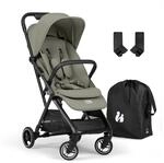 hauck All-in-One Reisebuggy Set, Flugzeug Handgep&auml;ck, Fly N Care Sage Green