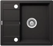 Schock Superb D-100SN A Nero - SUPD100SNAGNE Granitsp&uuml;le Einbausp&uuml;le Schwarz