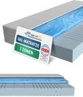 AM Qualit&auml;tsmatratzen 7 Zonen Gelmatratze 160x200 H3 - Made in Germany - Oeko...