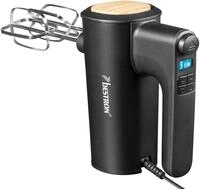 Bestron Power Handmixer, Leistungsstarker Handmixer mit 6 Stufen, Turbo-Funktion &