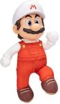 &bdquo;Super Mario Galaxy-Film: Bewegliches &bdquo;Fire Mario-Pl&uuml;schtier, 35 cm, offiziell