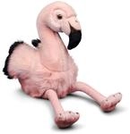 Animigos Pl&uuml;schtier Flamingo, Stofftier im realistischen Design, kuschelig weich,
