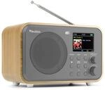 Audizio Milan DAB Radio mit Bluetooth, 10 Stunden Akku Radio 2000 mAh, Radiowecker