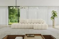 ALTDECOR Ecksofa mit Schlaffunktion und Bettkasten Corner Sofa Bett Eckcouch...