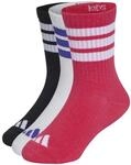 adidas Unisex Kinder 3Stripes Cushioned Sportswear Crew Socks 3 Pair Pack Socks,