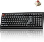 Keychron V5 Ultra 8K Wireless Hot-Swappable RGB-Hintergrundbeleuchtung Red...