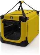 Maelson Soft Kennel Faltbare Hundebox -Saffron Yellow- (Saffron Yellow, M 82 -...