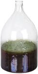 Dekorative Blumenvase 36 cm aus schillerndem Glas Mehrfarbig Kulcha