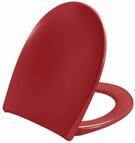 Pressalit Scandinavia PLUS WC-Sitz mit Absenkautomatik; rot