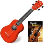 Classic Cantabile US-100 Sopran Ukulele Set - Ukulele f&uuml;r Anf&auml;nger mit...