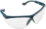 Honeywell 1010950 XC Schutzbrille, blauer Rahmen, transparentes Polycarbonat-Glas,