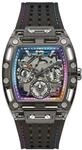 Guess Phoenix, Herren Armbanduhr, Quarz Analog, Kunststoffe, 42mm, Silikonarmband,