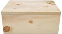 Brotbox aus Zirben Holz Brotkasten mit Schneidebrett 40.10-014