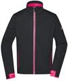 James & Nicholson Herren Softshell Sportjacke - Hochfunktionelle Jacke f&uuml;r