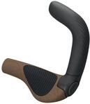 Ergon GP5 EVO Fahrradgriffe mit eingebauten Lenkerenden, Biokork, klein