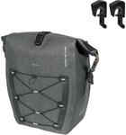 Basil Fahrrad Einzeltasche L MIK Hooks &ndash; 25&ndash;31L &ndash; Tarpaulin/Polyester &ndash;