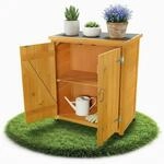 Melko Gartenschrank/Ger&auml;teschrank mit 2 T&uuml;ren 75 cm &times; 40 cm &times; 90 cm (B x L...