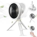 Nitecore Ventilator NEF10 mit Licht und Powerbank in 2 Farben, Farbe:Weiss