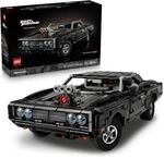 LEGO Technic Fast and Furious Dodge Charger R/T Auto - Modellbau Auto f&uuml;r Erwachsene