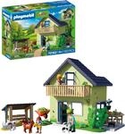 PLAYMOBIL | Country | Bauernhaus | Wohnhaus mit Balkon, K&uuml;che, Betten, Tieren &