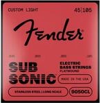 Fender Stainless 9050's Basssaiten, Edelstahl flachgewickelt, 9050CL .045-.105