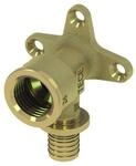 TECEflex Wandscheibe Dim. 20 x Rp 1/2", Rotguss