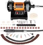 VEVOR Doppelschleifer 8300&ndash;10600 U/min Einstellbar, Doppelschleifmaschine mit