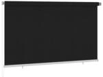 vidaXL Au&szlig;enrollo 245 (B) x 140 (H) cm Schwarz
