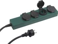 Meister Steckdosenleiste 4-fach - 1,4 m Kabel - Gummischlauchleitung - IP44