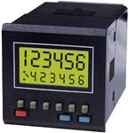 TRUMETER 7932 Z&auml;hler voreingestellten und Timer mit prescaler Abm. Bauform 45 x 45