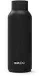 Quokka Solid Jet Black Flasche 510ml - Doppelwandige Isolierung - Edelstahl -