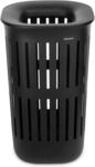 Brabantia Collect-It W&auml;schekorb 55 l (Schwarz), 2er-Set, W&auml;schesammler f&uuml;r K&uuml;che