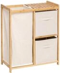 5five Regal Tidy Box mit K&ouml;rben aus Bambus, braun, 66 x 33,3 cm