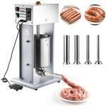 VEVOR Elektrischer Wurstf&uuml;ller 10 L, Vertikale Wurstf&uuml;llmaschine mit...