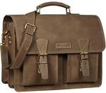 STILORD "Jeffrey Lehrertasche Aktentasche Leder Gro&szlig;e Vintage Ledertasche zum