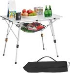 VEVOR Klapptisch Buffettisch tragbarer Allzwecktisch 90 cm, rechteckiger