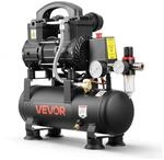 VEVOR 0,75 KW Druckluftkompressor, &Ouml;lfreier Kompressor mit 6 L Lufttank,