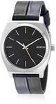 Nixon Herren-Armbanduhr Time Teller Analog Quarz Leder A0451938-00