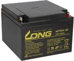 BLEIAKKU 12V 24Ah VDs BLEI-AKKU 12 V 24Ah AGM Volt KOMPATIBEL MIT 26Ah 28Ah 30Ah