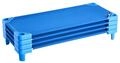 VEVOR Stapelbares Kinderbett 4er-Pack tragbare Kleinkinder-Schlafbetten,