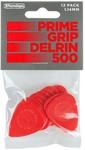 JIM DUNLOP Plektrum Delrin 500 Prime Grip 1,14mm 12 St&uuml;ck