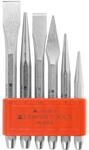 PB Swiss Tools Mei&szlig;el- und Durchschl&auml;ger-Satz, im Kunststoffhalter,