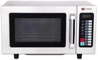 Beeketal Profi Gastro Mikrowelle Premium | 1000W | Edelstahl | Keramikboden ohne