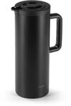 BEEM Thermoskanne | Praktische Kaffee- & Teekanne | Inkl. auslaufsicherem Deckel mit