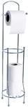 MSV 141312 WC Rollenhalter Toilettenpapierrollenhalter WC Rollen Aufbewahrung