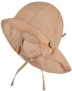 Sterntaler Sonnenhut einfarbig &ndash; Hut aus Bio-UV-Popeline mit Bindeband,