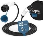 ANSMANN Ladekabel Typ 2 mit 22 kW f&uuml;r Hybrid- & Elektroauto / Typ2...