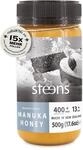 Steens Manuka Honey MGO 400 + - 500 g rein roher 100% zertifizierter UMF 13+...
