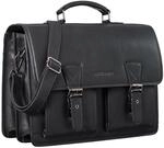 STILORD "Jeffrey Lehrertasche Aktentasche Leder Gro&szlig;e Vintage Ledertasche zum
